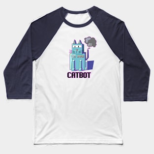 CatBot Baseball T-Shirt